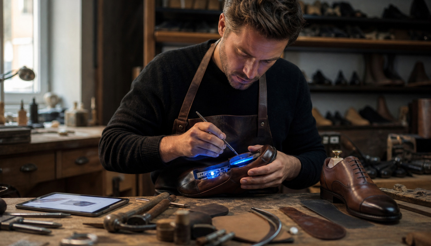Chaussures connectées : la révolution silencieuse des artisans bottiers