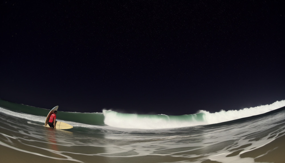 Le surf nocturne, une nouvelle tendance excitante